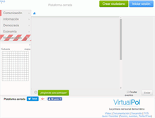 Tablet Screenshot of hispania.virtualpol.com