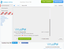 Tablet Screenshot of 15m.virtualpol.com